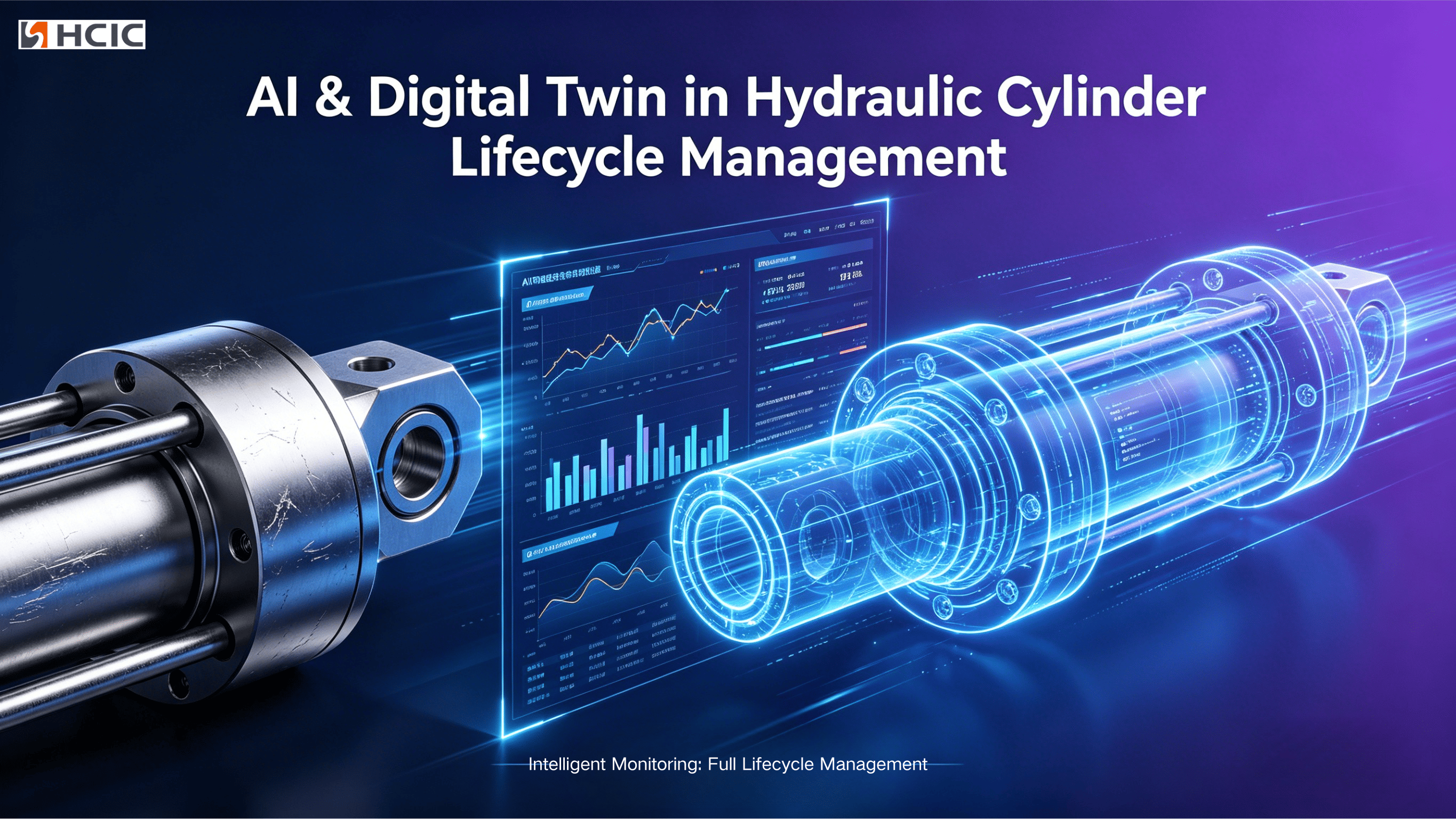 AI & Digital Twin ໃນການຄຸ້ມຄອງວົງຈອນຊີວິດກະບອກໄຮໂດຼລິກ