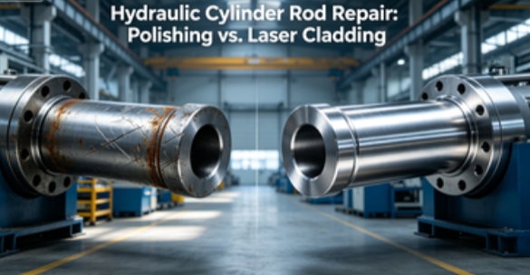 ການປຽບທຽບການສ້ອມແປງ Rod Scratch Cylinder Hydraulic: Polishing vs Laser Cladding – ຄ່າໃຊ້ຈ່າຍ & ຄູ່ມືຊີວິດການບໍລິການ