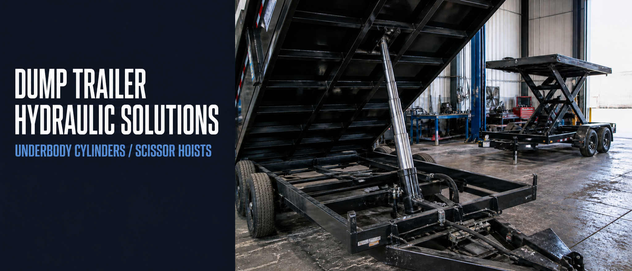 HCIC ຂະຫຍາຍການ Dump Trailer Hydraulic Solutions ສໍາລັບຜູ້ຊື້ OEM