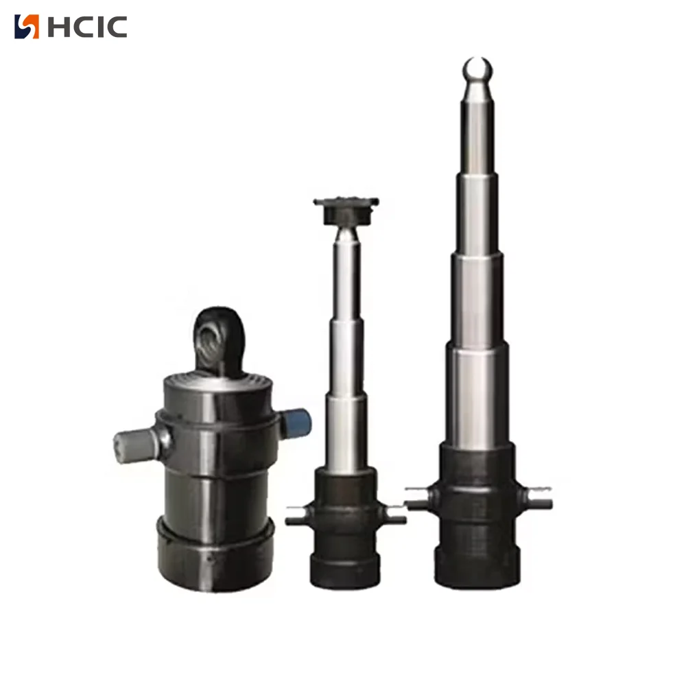 5-Stage Underbody Telescopic cylinder ໄຮໂດລິກ 5-Stage Underbody Telescopic cylinder ໄຮໂດລິກ