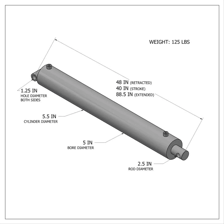 ທໍ່ໄຮໂດຼລິກທີ່ບໍ່ແມ່ນທາງຜ່ານ