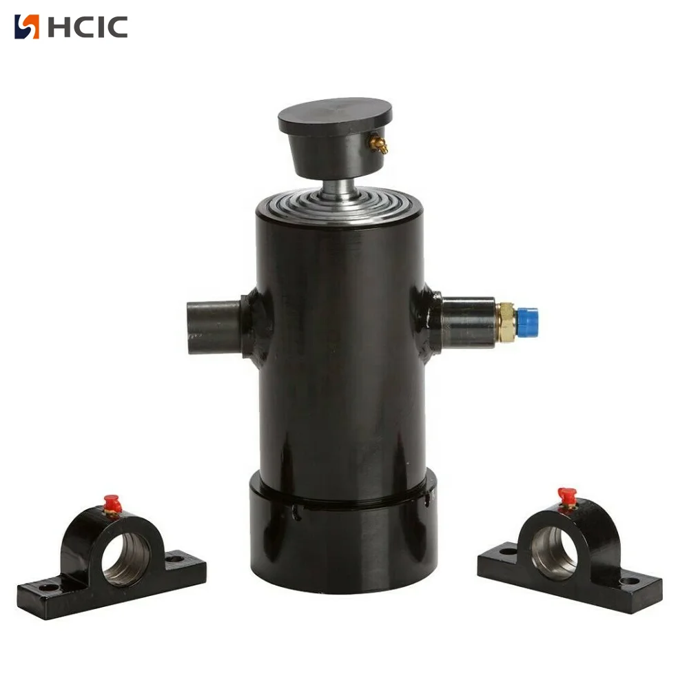 Tilting Trailer Chassis Small Telescopic Hydraulic cylinder